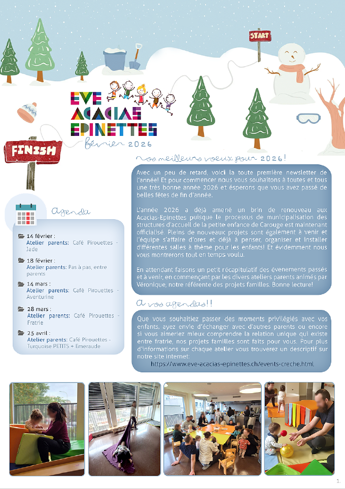 Newsletter - Fevrier 2026