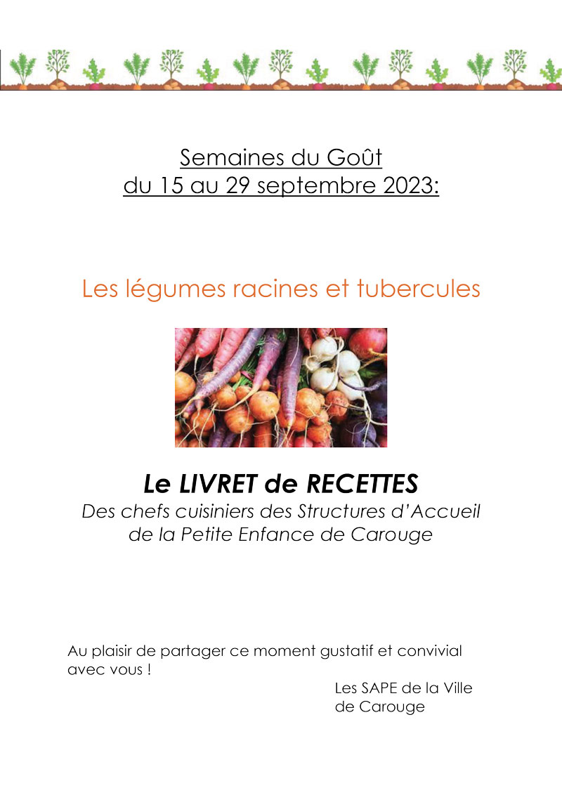 Livret recettes semaine du goût 2023 1