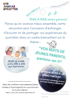 Pas à pas, entre parents. 